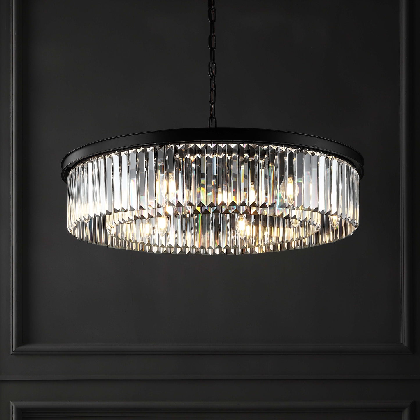 Jennaya Crystal Chandelier | Safavieh Couture - CTL1002