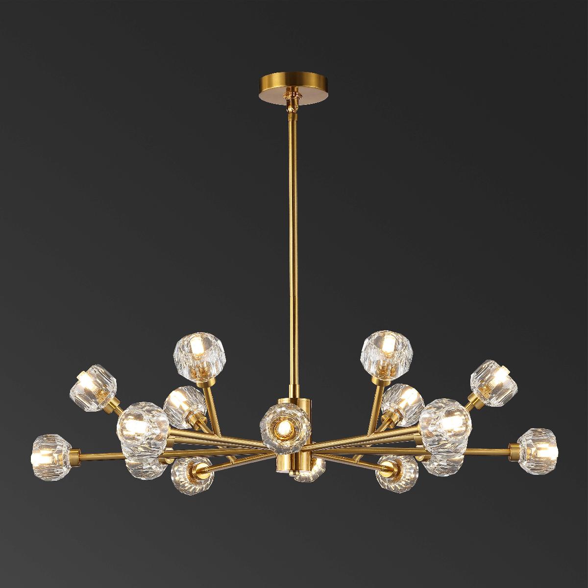 Breyer Crstal Chandelier | Safavieh Couture - CTL1023