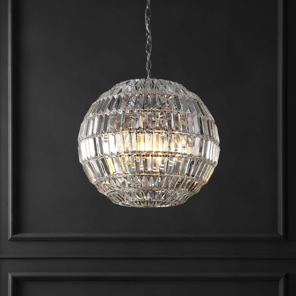 Demarco Small Crystal Chandelier | Safavieh Couture - CTL1004