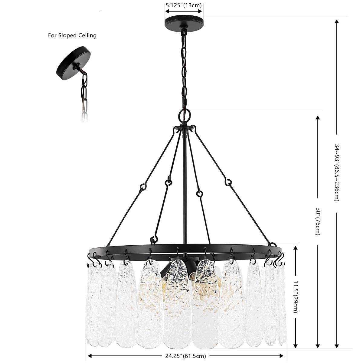 Aremythia Chandelier | Safavieh - CHA4057
