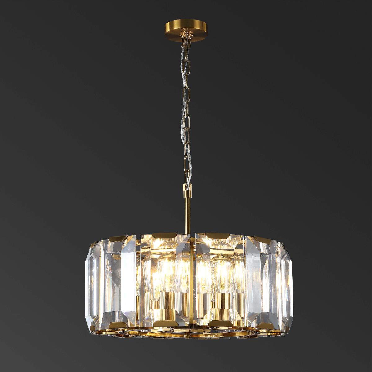 Symone Glass Chandelier | Safavieh Couture - CTL1010