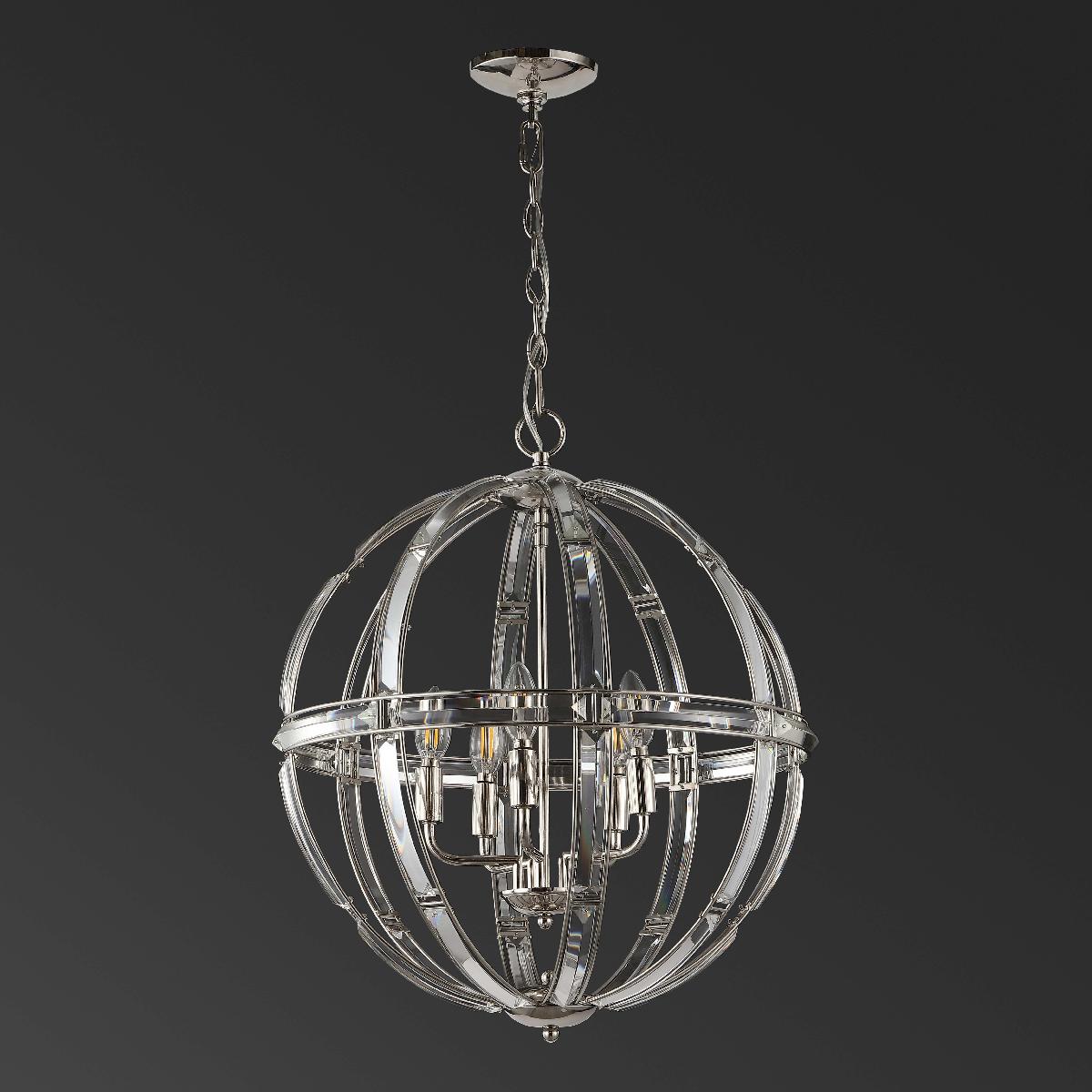 Giordano Rd Crystal Chandelier | Safavieh Couture - CTL1018