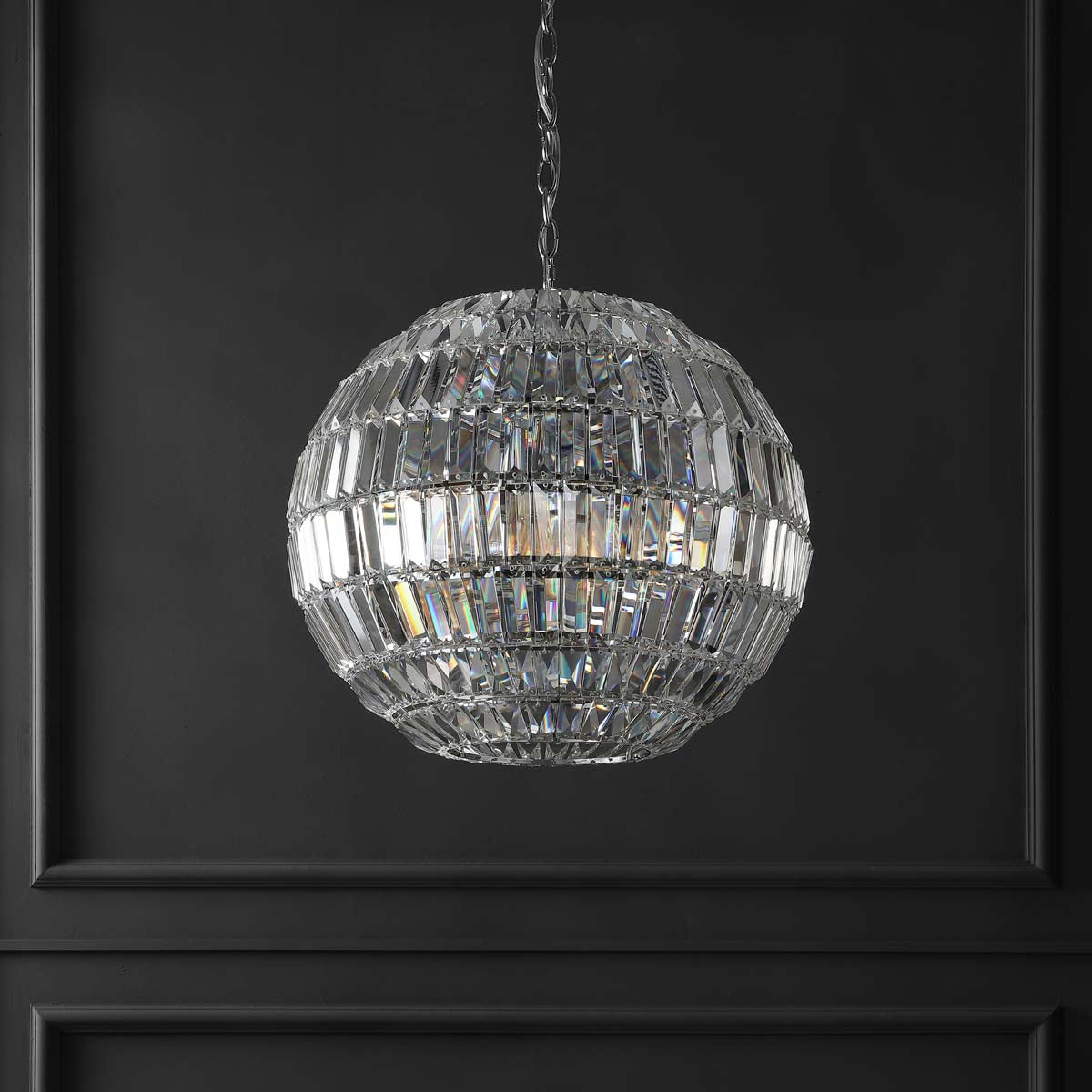 Demarco Small Crystal Chandelier | Safavieh Couture - CTL1004