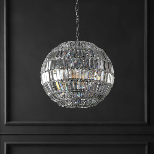 Demarco Small Crystal Chandelier | Safavieh Couture - CTL1004