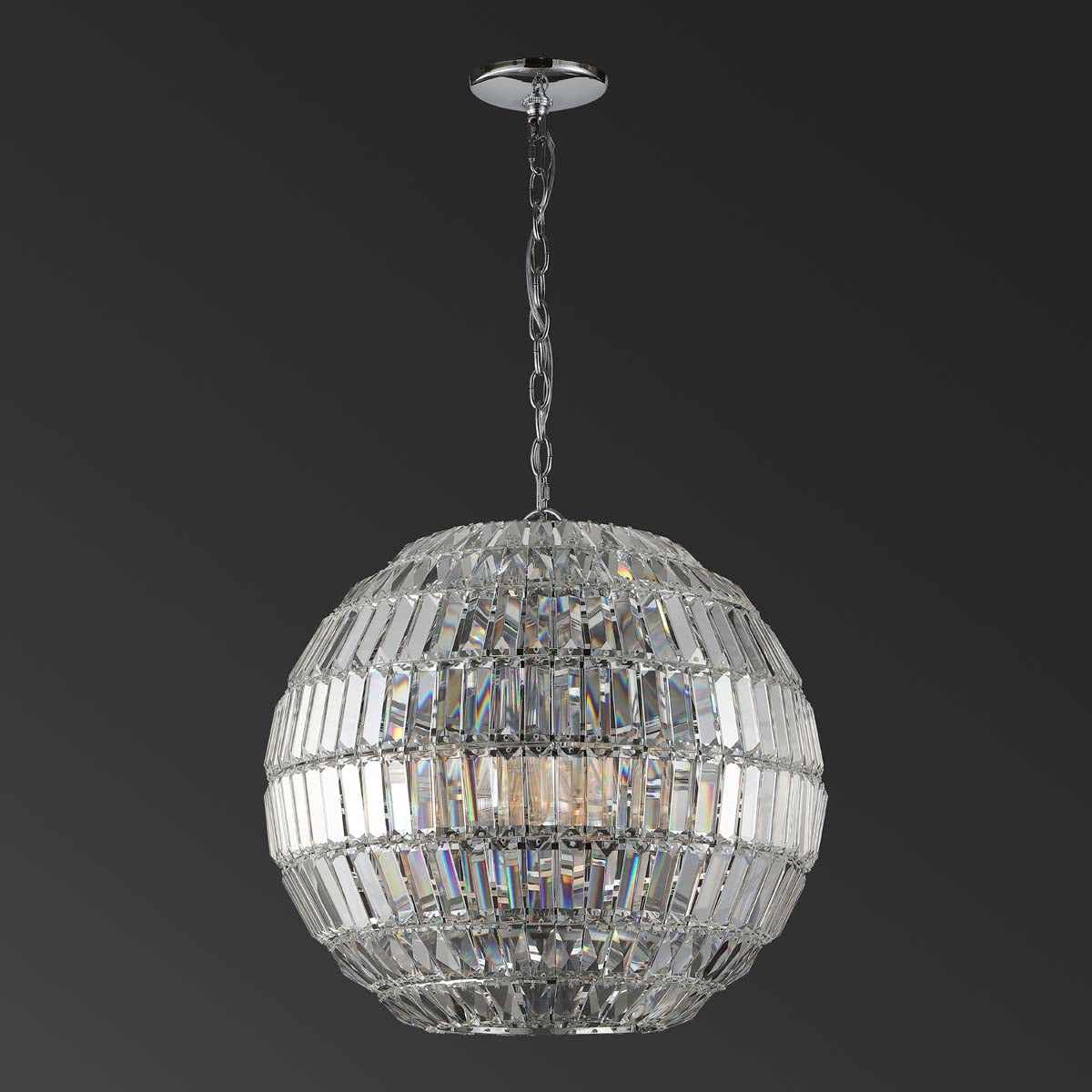 Demarco Small Crystal Chandelier | Safavieh Couture - CTL1004