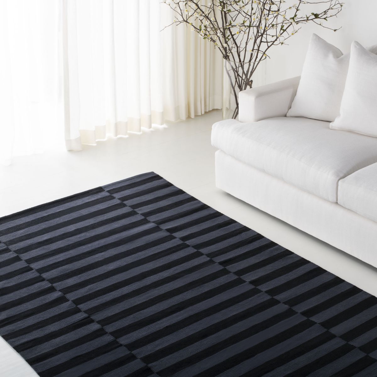 Ludlow Stripe 7350 Rug | Lauren Ralph Lauren - LRL7350
