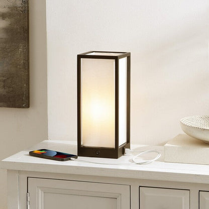 Adel, 12.25 Inch, Iron Table Lamp W/ Usb Port | Safavieh - TBL4504-U